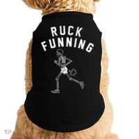 Ruck Funning Running Skeleton Doggie Tank thumb 0