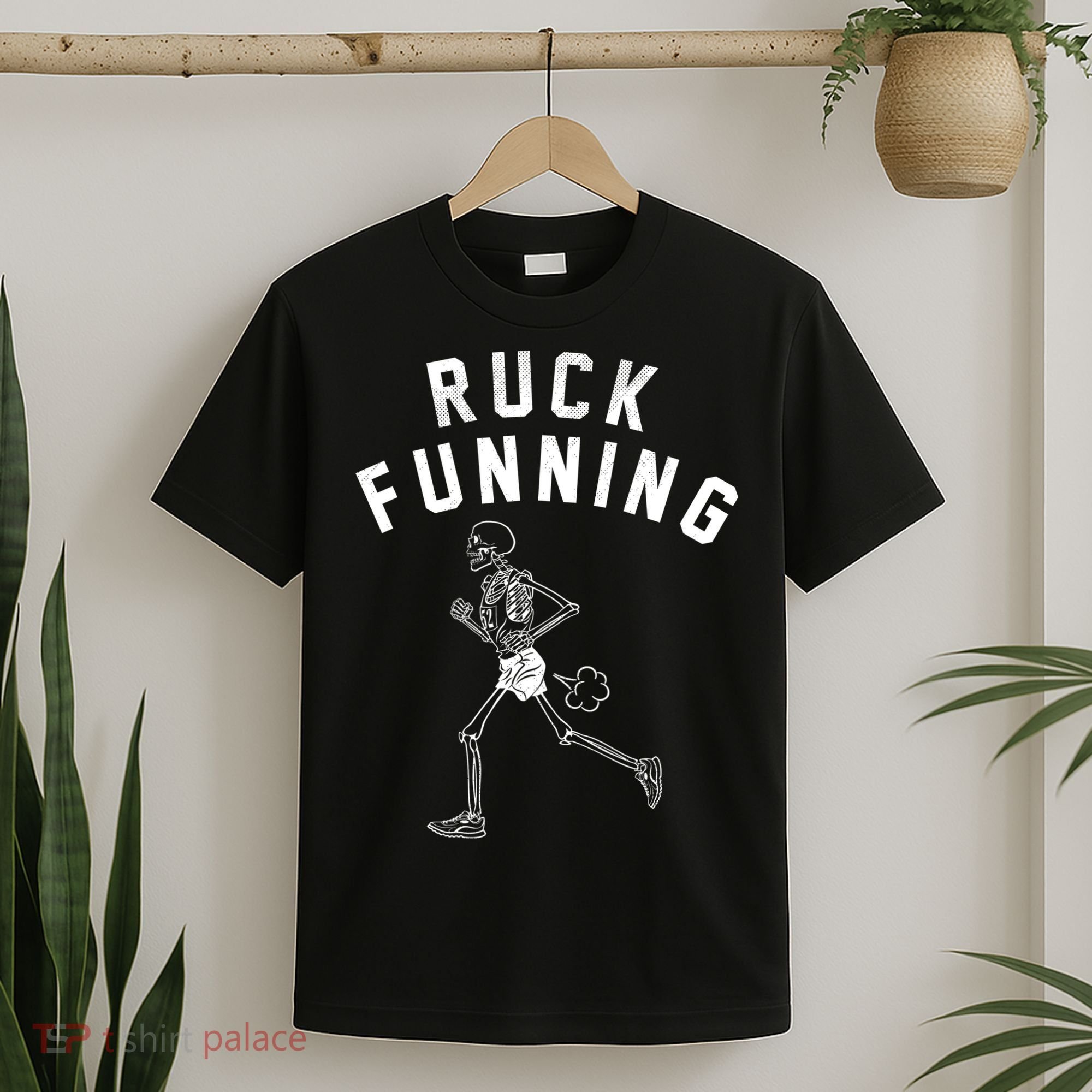 Ruck Funning Running Skeleton T-Shirt