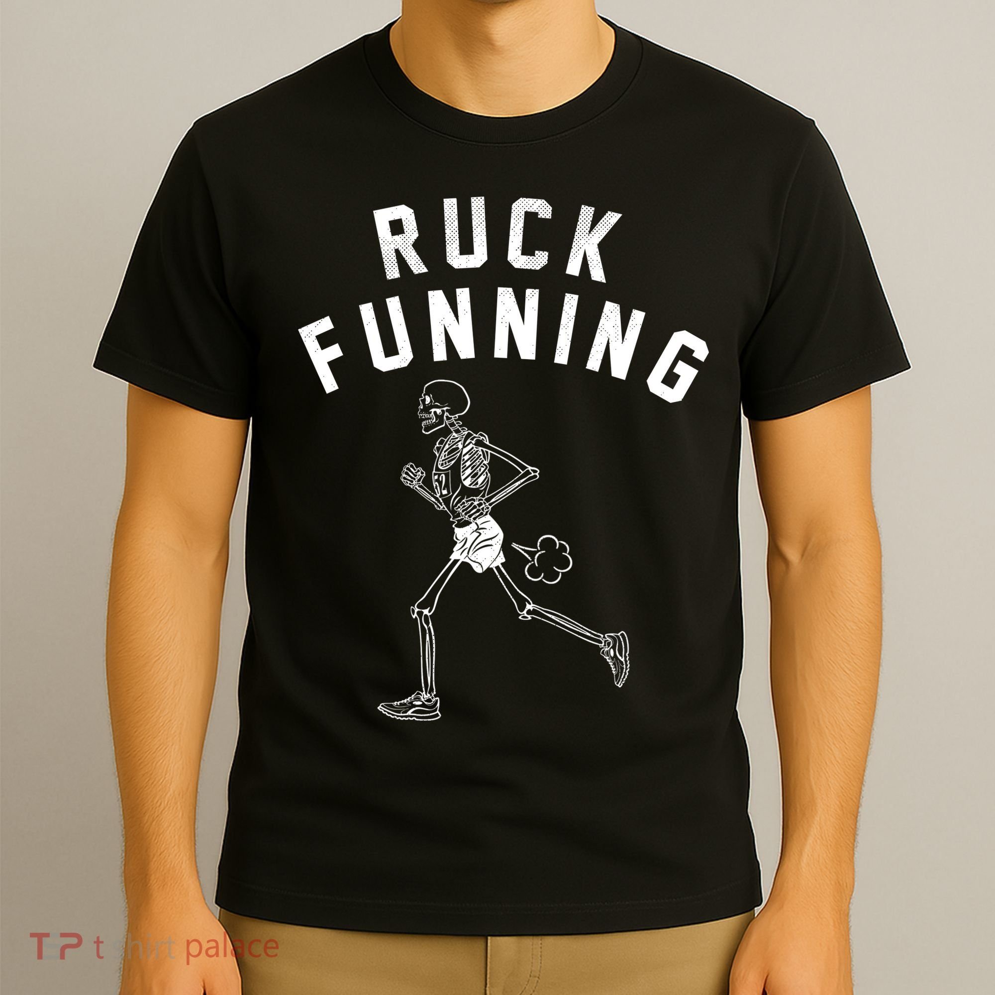 Ruck Funning Running Skeleton T-Shirt