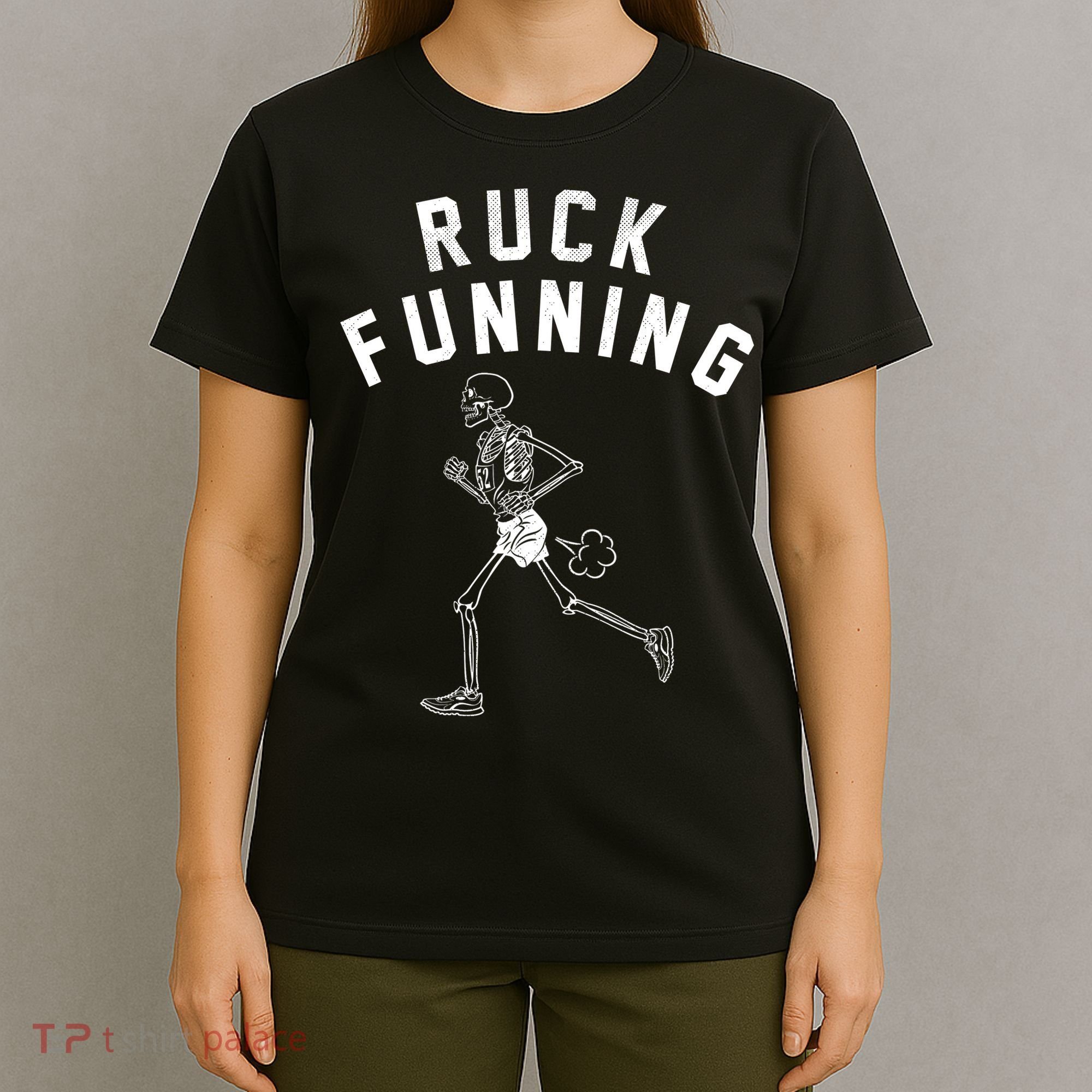 Ruck Funning Running Skeleton T-Shirt