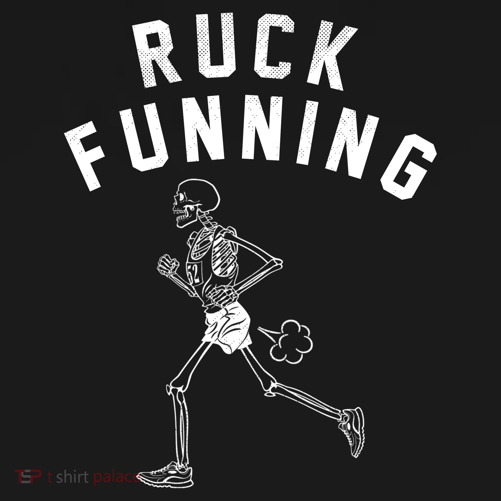 Ruck Funning Running Skeleton Bucket Hat