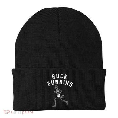 Ruck Funning Running Skeleton Beanie