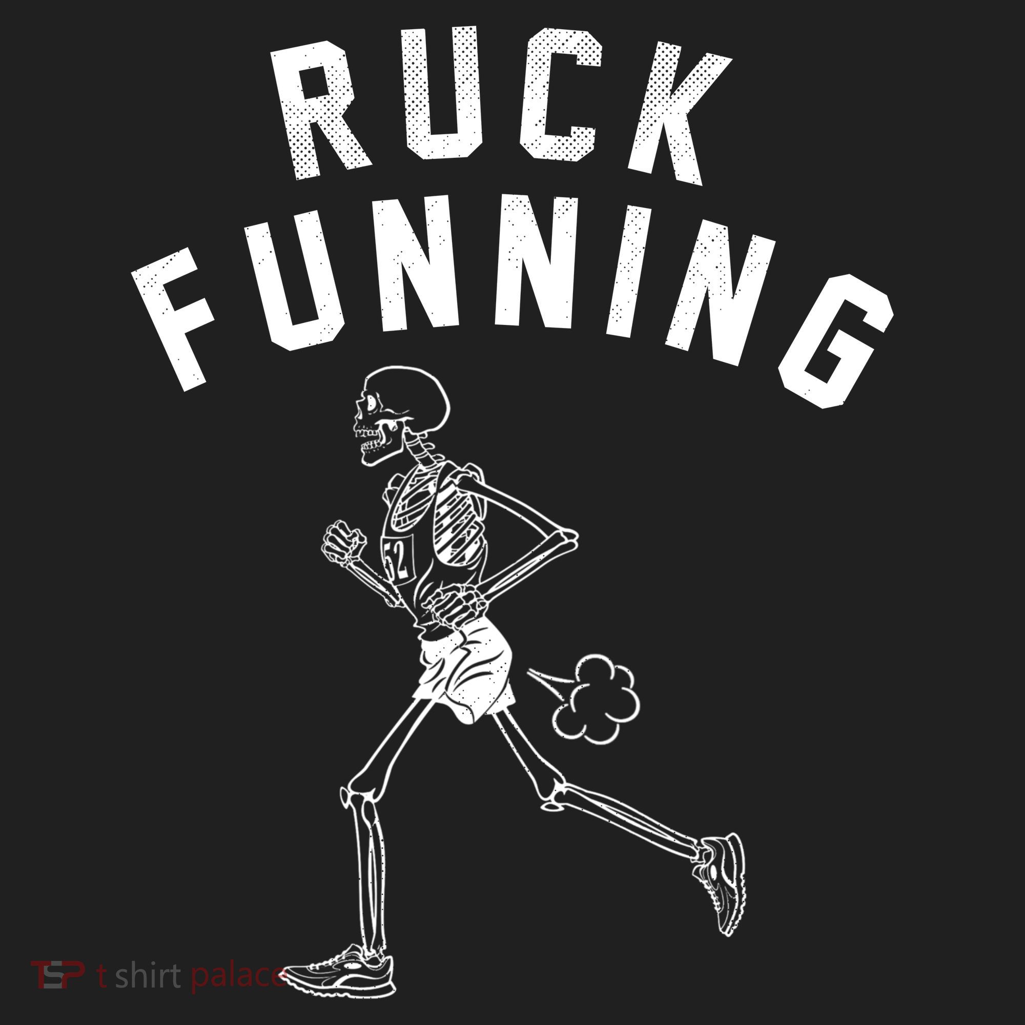 Ruck Funning Running Skeleton Beanie