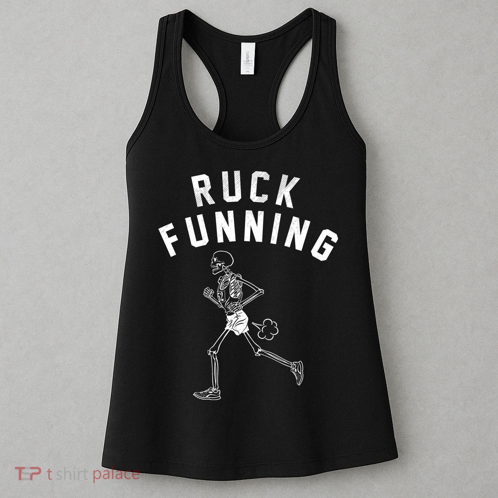 Ruck Funning Running Skeleton Women's Tank Top