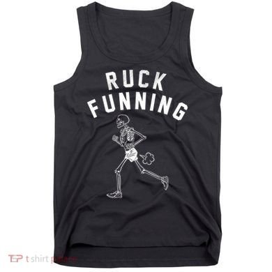 Ruck Funning Running Skeleton Tank Top