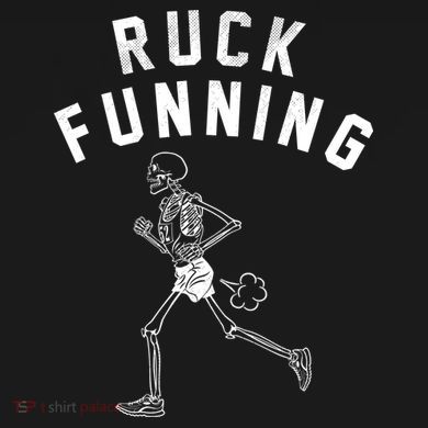Ruck Funning Running Skeleton Women's Long Sleeve Shirt