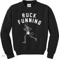 Ruck Funning Running Skeleton Kids Sweatshirt thumb 0