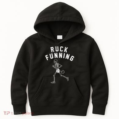 Ruck Funning Running Skeleton Kids Hoodie