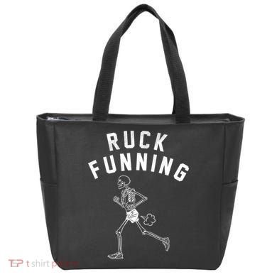 Ruck Funning Running Skeleton Tote Bag
