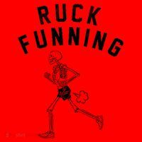 Ruck Funning Running Skeleton Santa Hat thumb 1