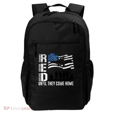Red Friday Remember Everyone Deployed Until Come Backpack