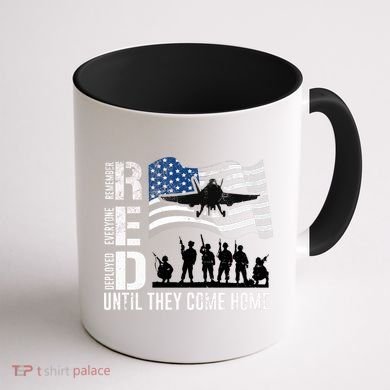 Red Friday Remember Everyone Deployed Until Come Coffee Mug back