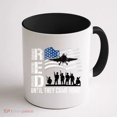 Red Friday Remember Everyone Deployed Until Come Coffee Mug back