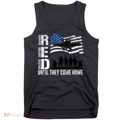 Red Friday Remember Everyone Deployed Until Come Tank Top