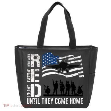 Red Friday Remember Everyone Deployed Until Come Tote Bag