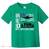 Red Friday Remember Everyone Deployed Until Come Toddler T-Shirt thumb 0