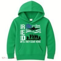 Red Friday Remember Everyone Deployed Until Come Kids Hoodie thumb 0