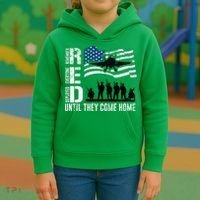 Red Friday Remember Everyone Deployed Until Come Kids Hoodie thumb 3