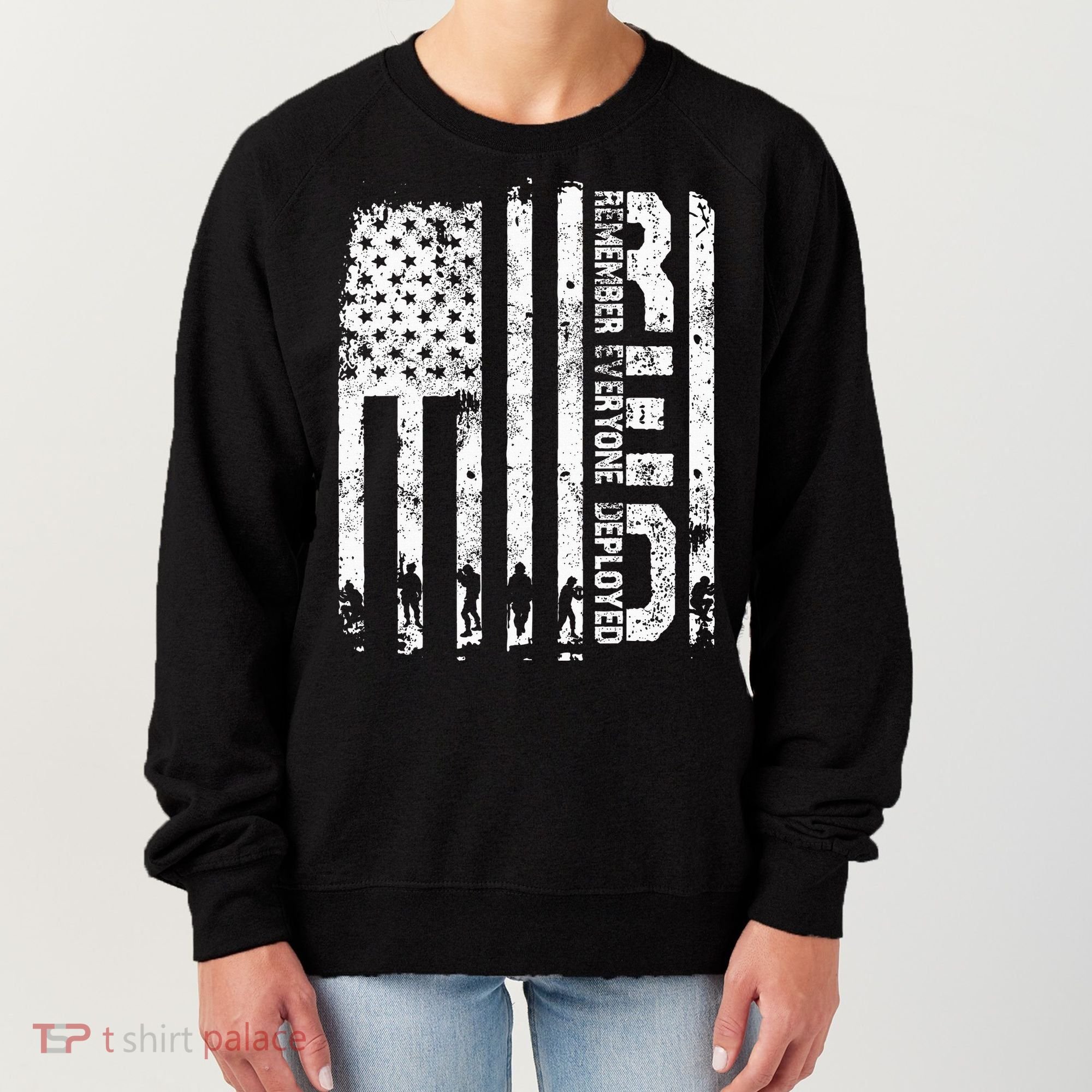 Red Friday Remember Everyone Deployed Military Wear RED Women's Sweatshirt
