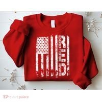 Red Friday Remember Everyone Deployed Military Wear RED Sweatshirt thumb 2