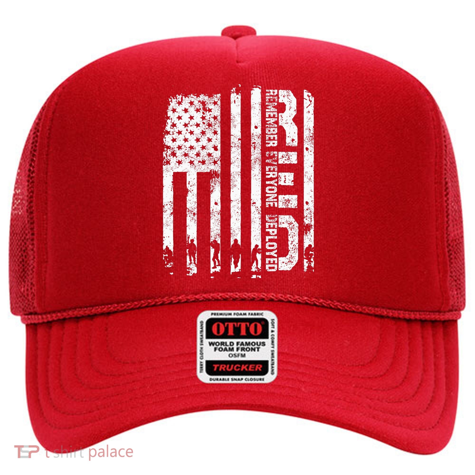 Red Friday Remember Everyone Deployed Military Wear RED Hat