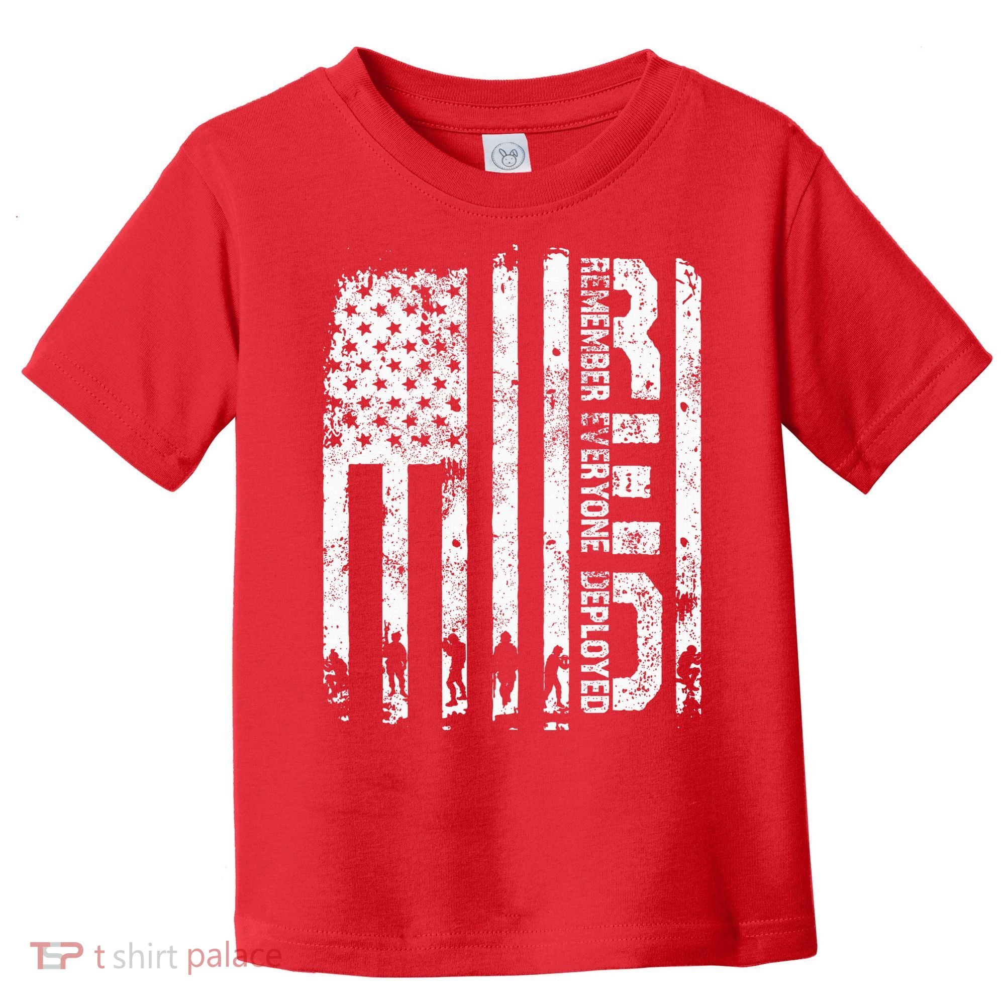 Red Friday Remember Everyone Deployed Military Wear RED Toddler T-Shirt