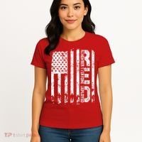 Red Friday Remember Everyone Deployed Military Wear RED Women's T-Shirt thumb 4