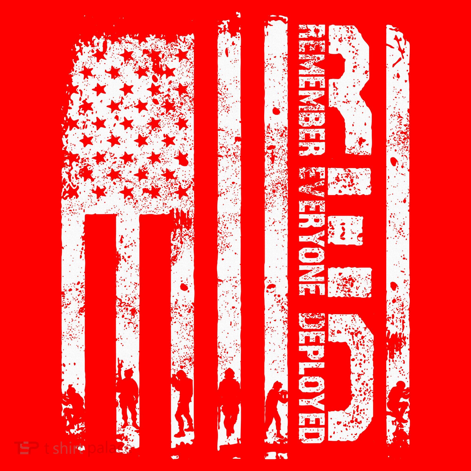 Red Friday Remember Everyone Deployed Military Wear RED Women's T-Shirt
