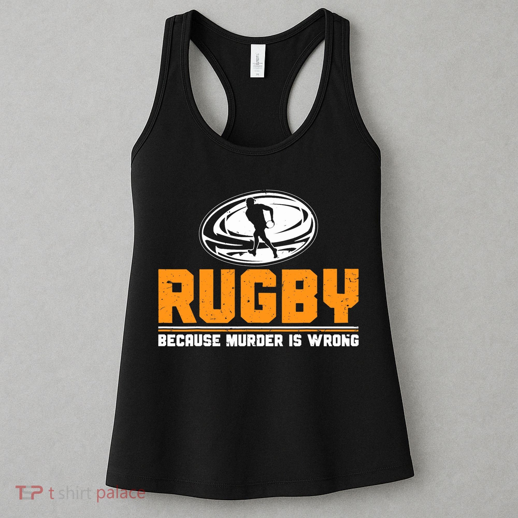 Rugbys Funny Rugby Sports Rugby Player Rugger League Women's Tank Top
