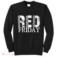 Red Friday Remember Everyone Deployed Sweatshirt thumb 0