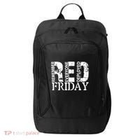 Red Friday Remember Everyone Deployed City Backpack thumb 0