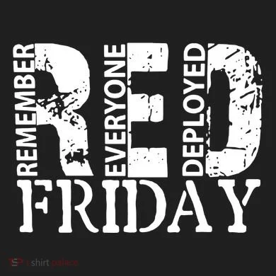 Red Friday Remember Everyone Deployed 11oz C Handle Ceramic Mug
