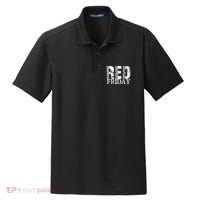 Red Friday Remember Everyone Deployed Dry Zone Grid Polo thumb 0