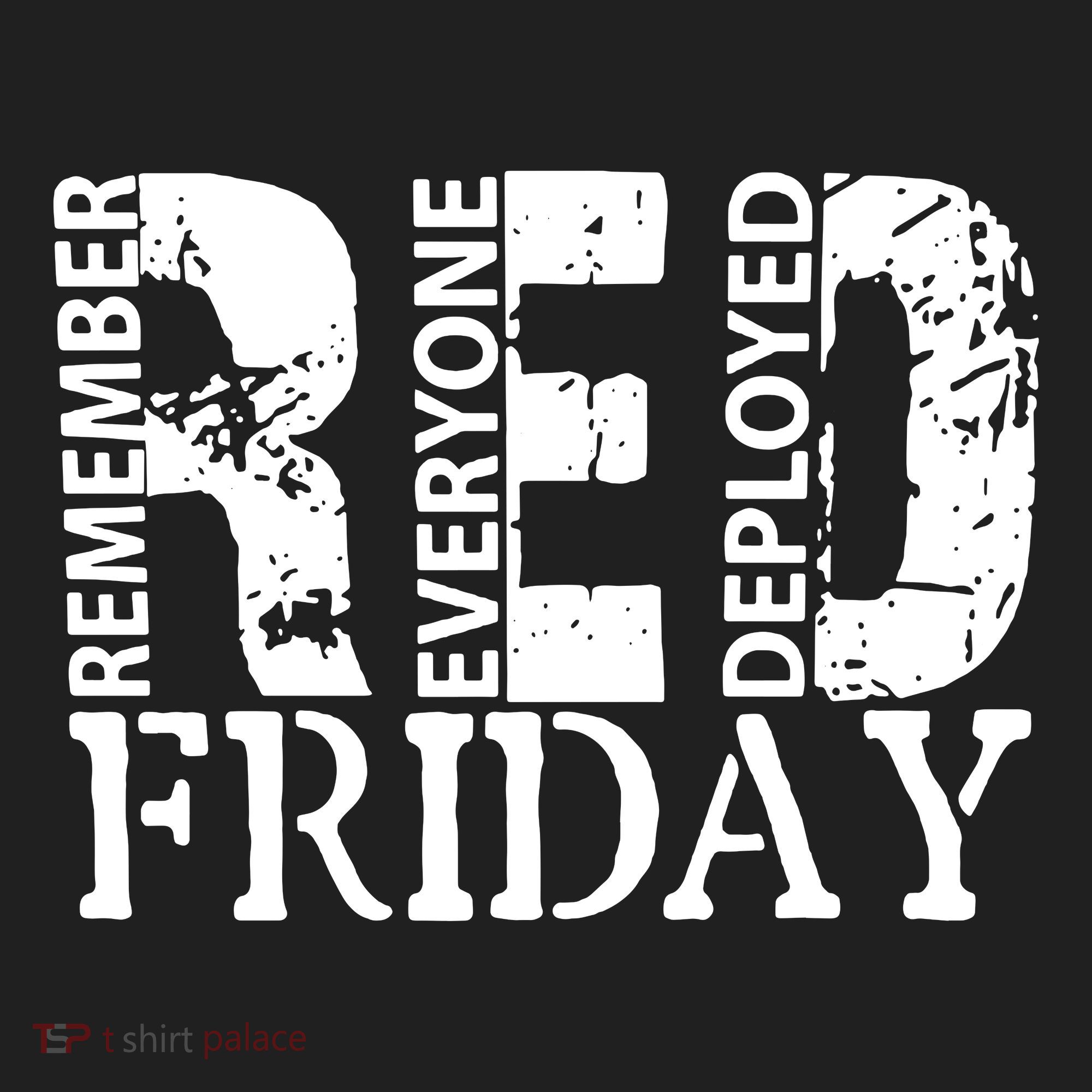 Red Friday Remember Everyone Deployed Hat