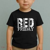 Red Friday Remember Everyone Deployed Toddler T-Shirt thumb 2