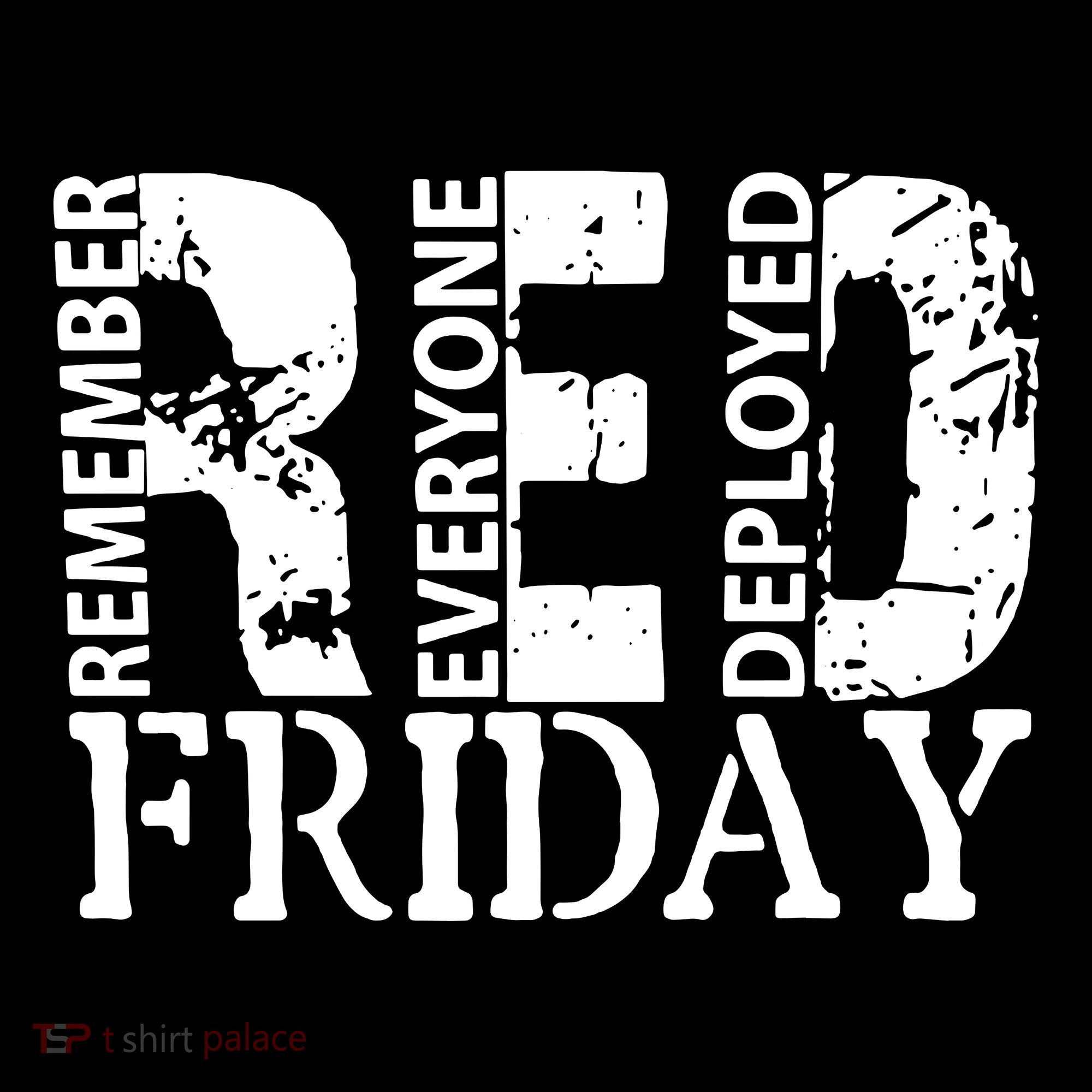 Red Friday Remember Everyone Deployed Kids T-Shirt