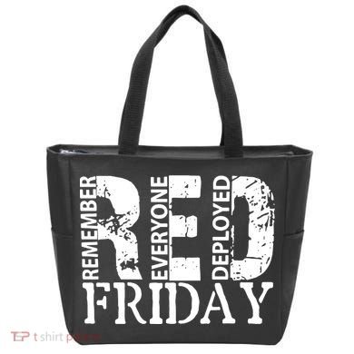 Red Friday Remember Everyone Deployed Tote Bag