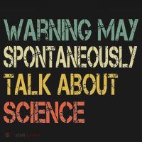 Retro Funny Scientist Warning May Talk About Science Teacher Coaster thumb 2