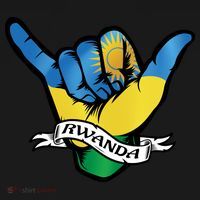 Rwanda Flag Shaka Hand Symbol Apron thumb 3