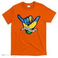 Rwanda Flag Shaka Hand Symbol T-Shirt thumb 0