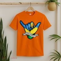 Rwanda Flag Shaka Hand Symbol T-Shirt thumb 2