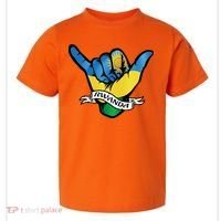 Rwanda Flag Shaka Hand Symbol Toddler T-Shirt thumb 0