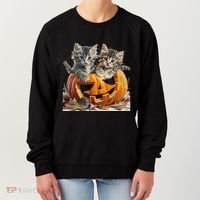 Retro Floral Spooky Season Women's Sweatshirt thumb 0