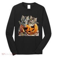Retro Floral Spooky Season Long Sleeve Shirt thumb 0