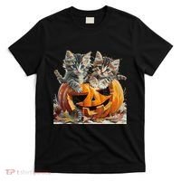 Retro Floral Spooky Season T-Shirt thumb 0