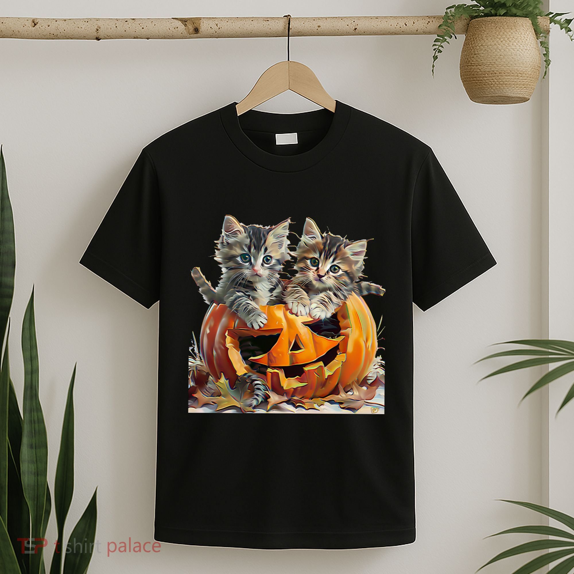 Retro Floral Spooky Season T-Shirt