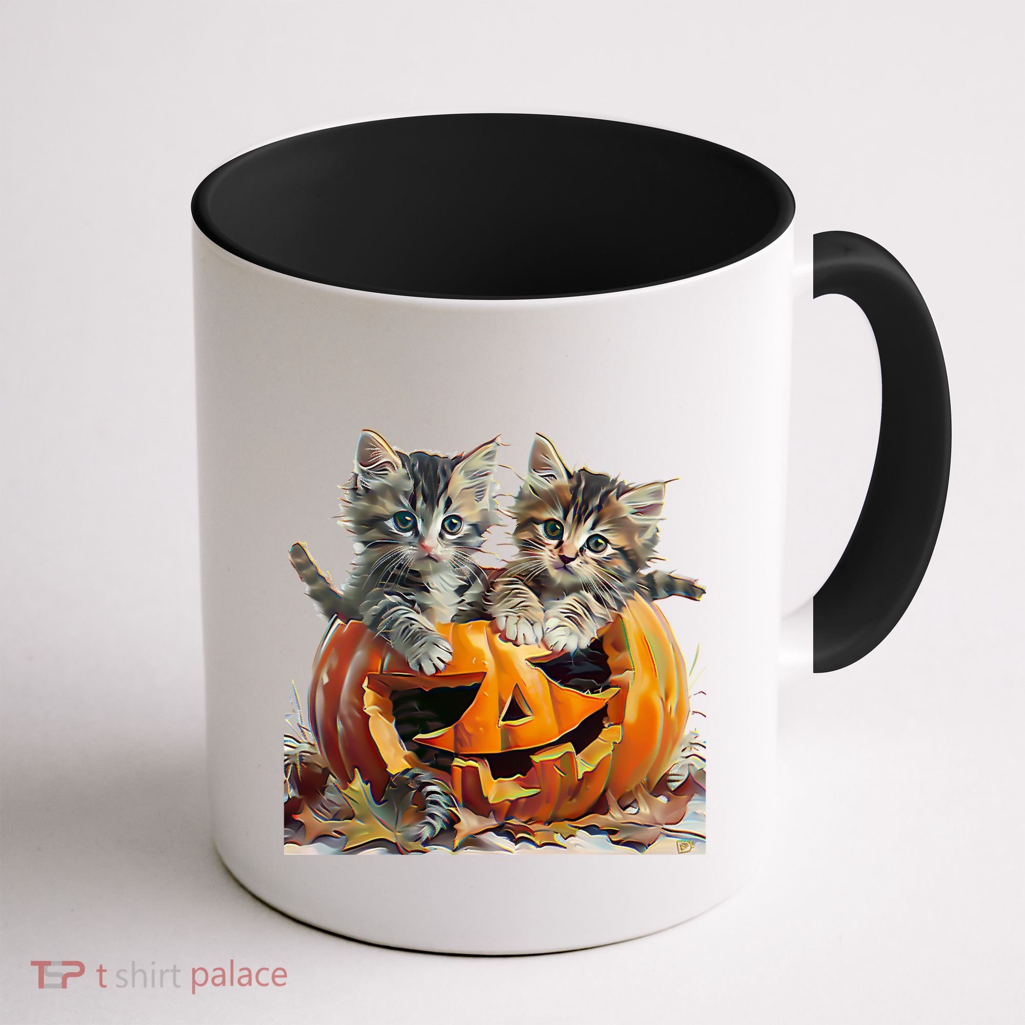 Retro Floral Spooky Season Coffee Mug