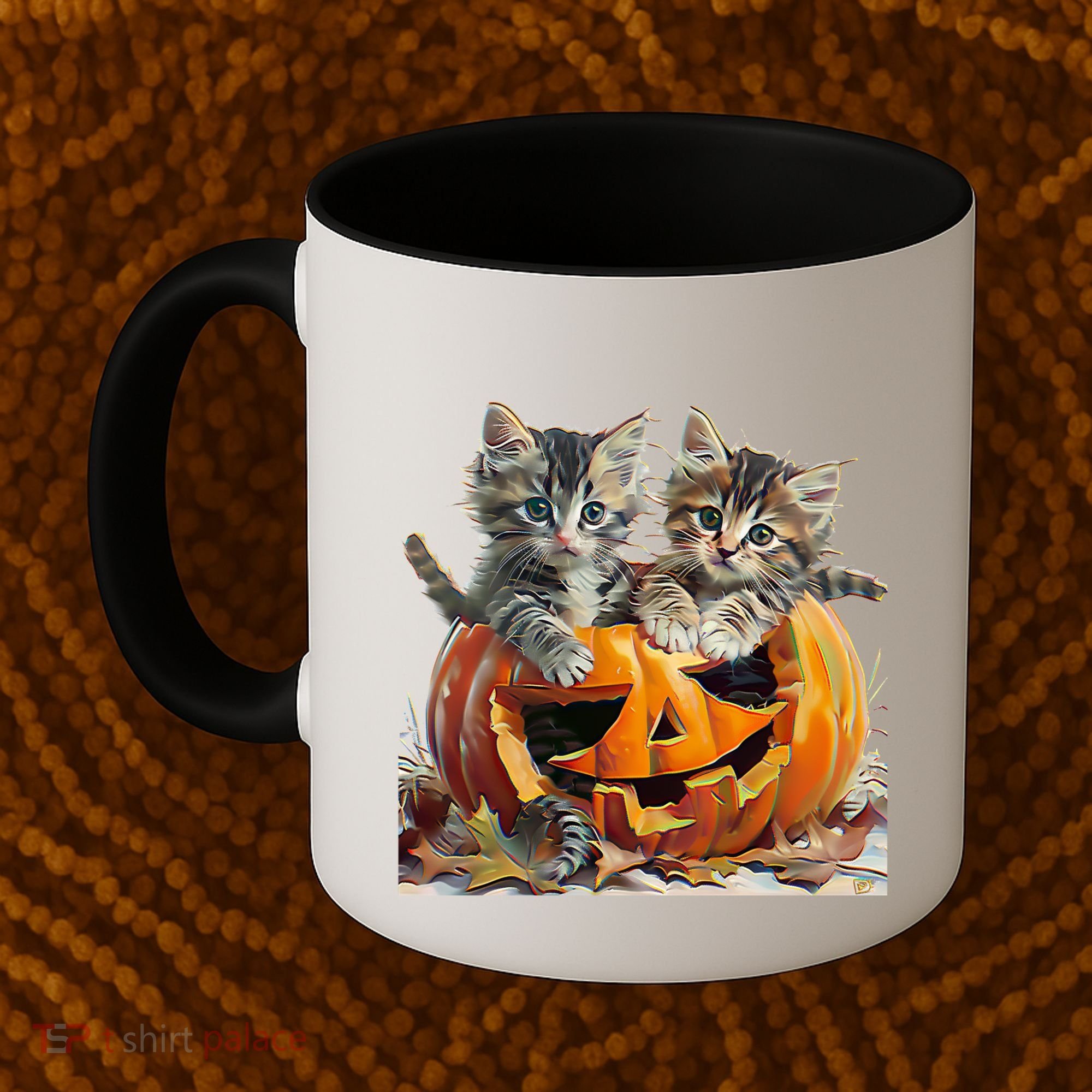 Retro Floral Spooky Season Coffee Mug