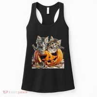 Retro Floral Spooky Season Women's Tank Top thumb 0
