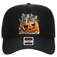 Retro Floral Spooky Season Hat thumb 0